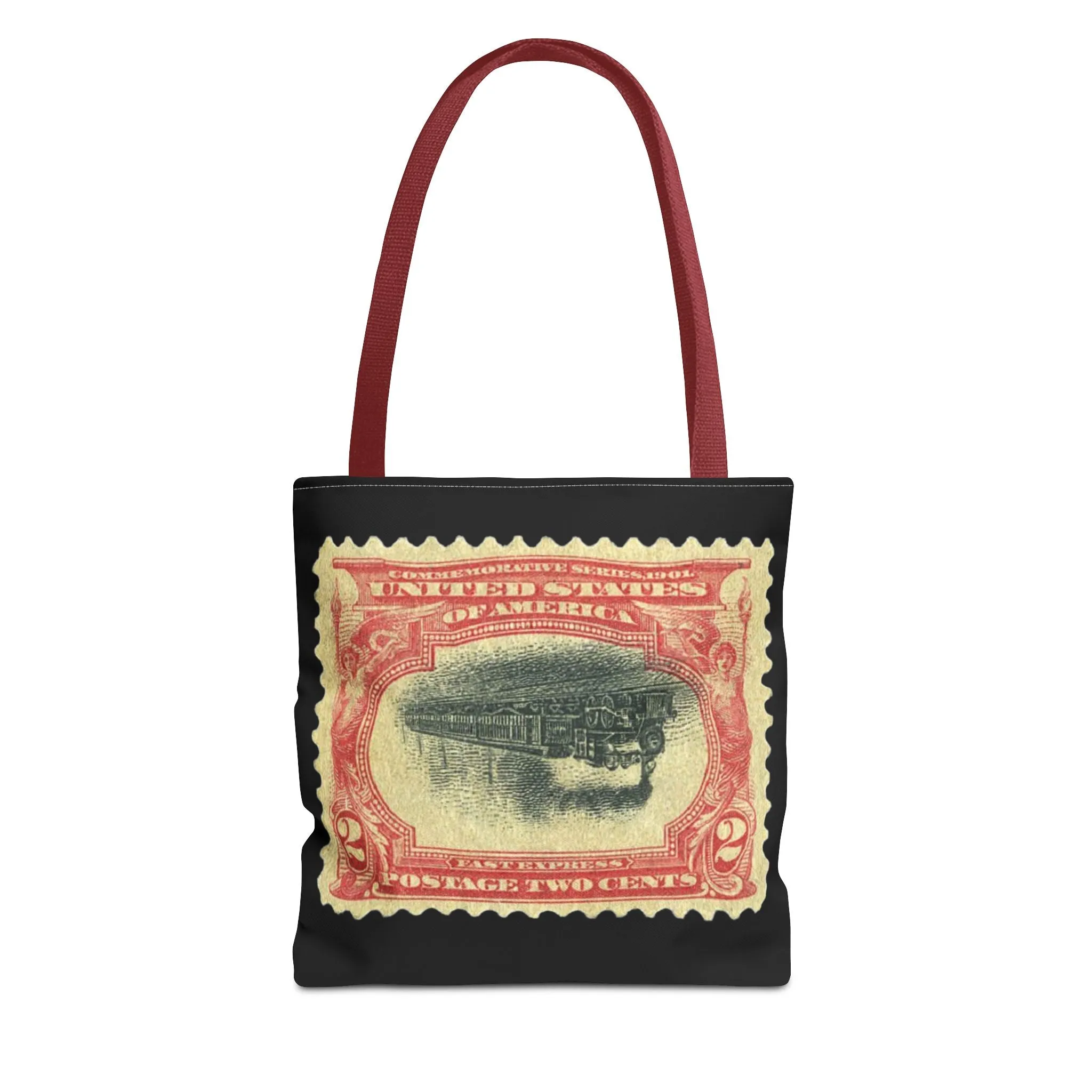 1901 2¢ PAN-AMERICAN EXPO TRAIN STAMP ERROR Tote Bag