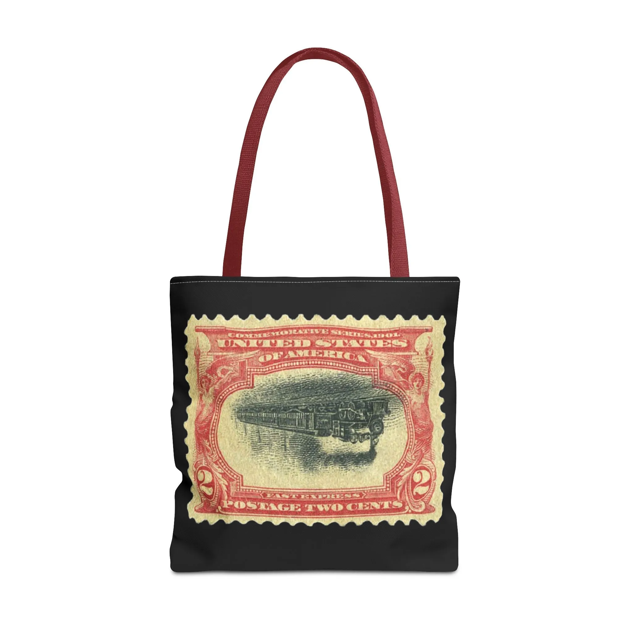 1901 2¢ PAN-AMERICAN EXPO TRAIN STAMP ERROR Tote Bag