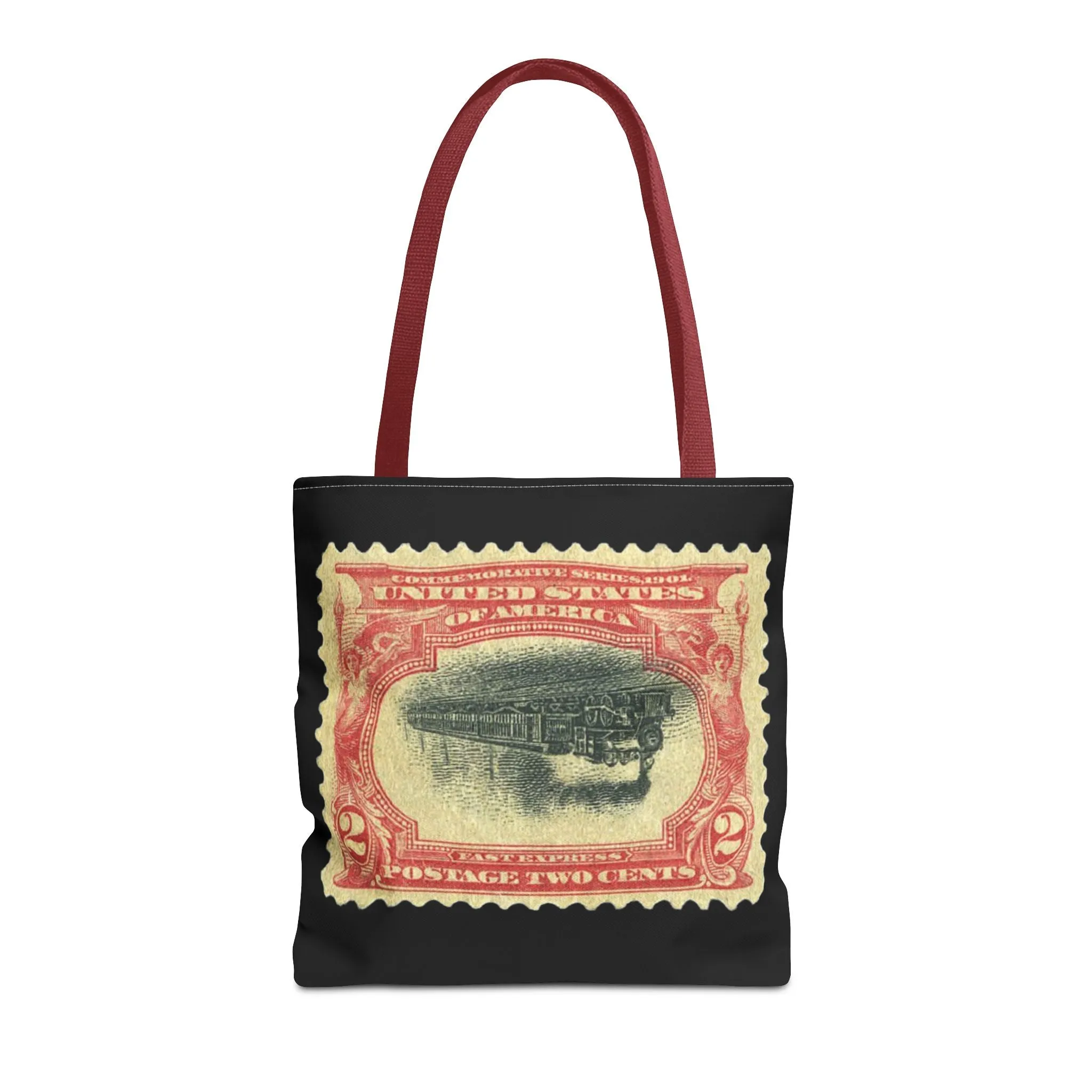 1901 2¢ PAN-AMERICAN EXPO TRAIN STAMP ERROR Tote Bag