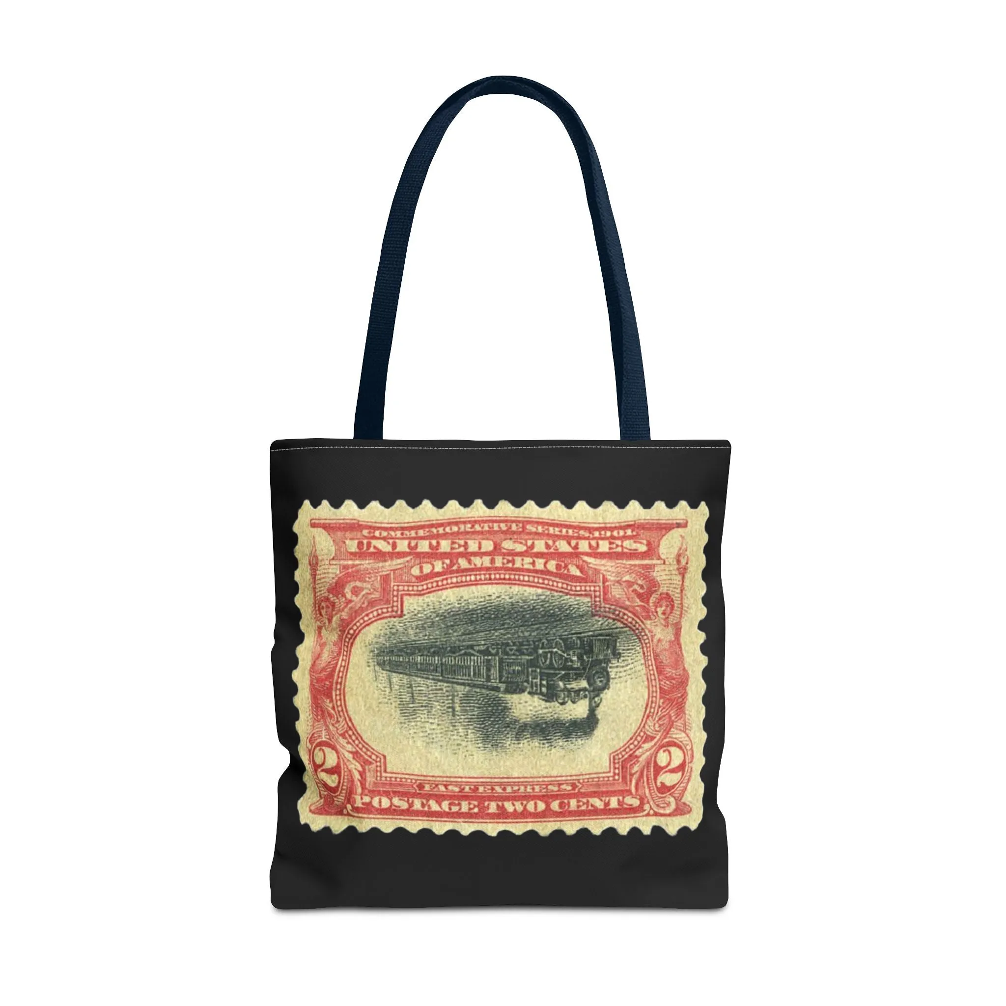 1901 2¢ PAN-AMERICAN EXPO TRAIN STAMP ERROR Tote Bag