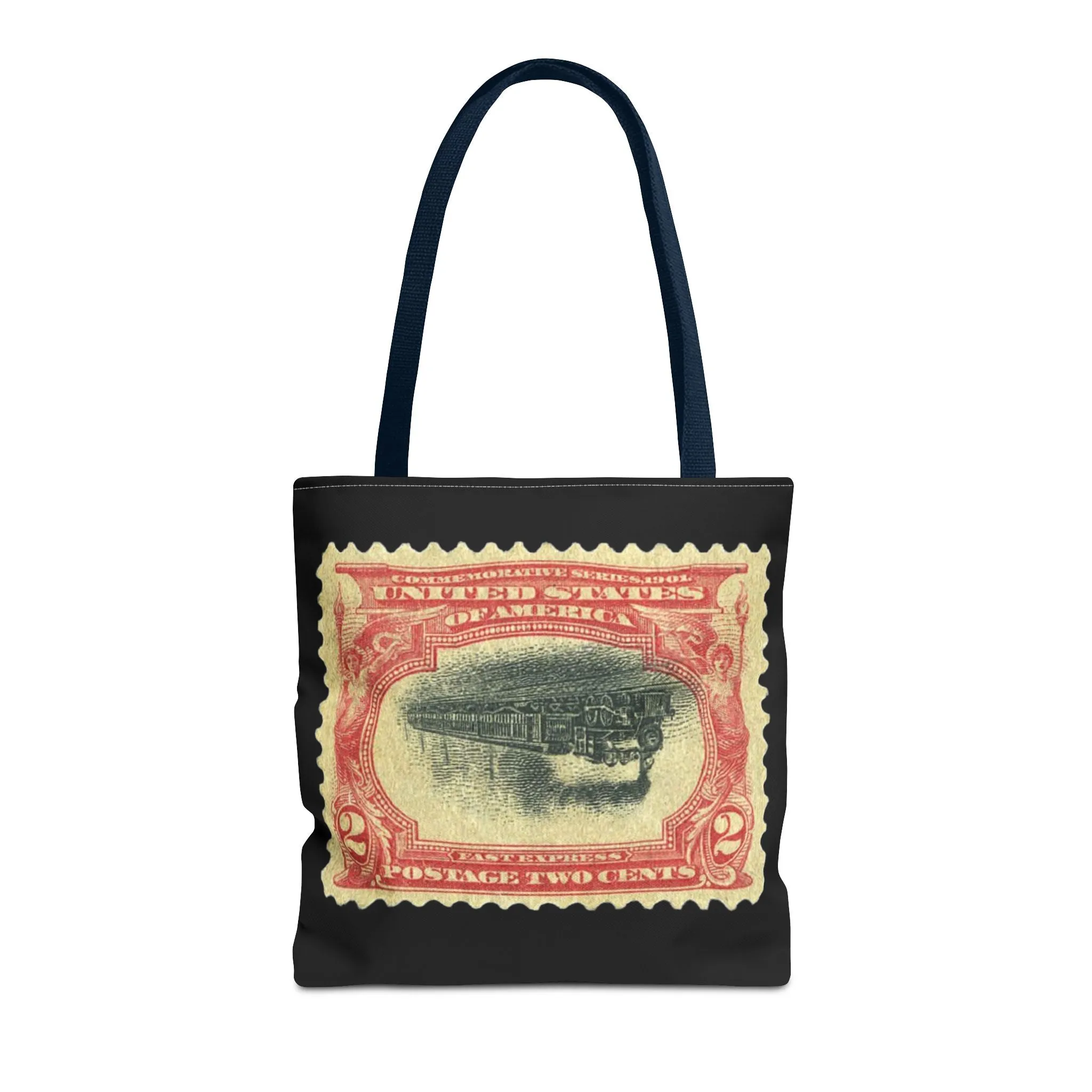 1901 2¢ PAN-AMERICAN EXPO TRAIN STAMP ERROR Tote Bag