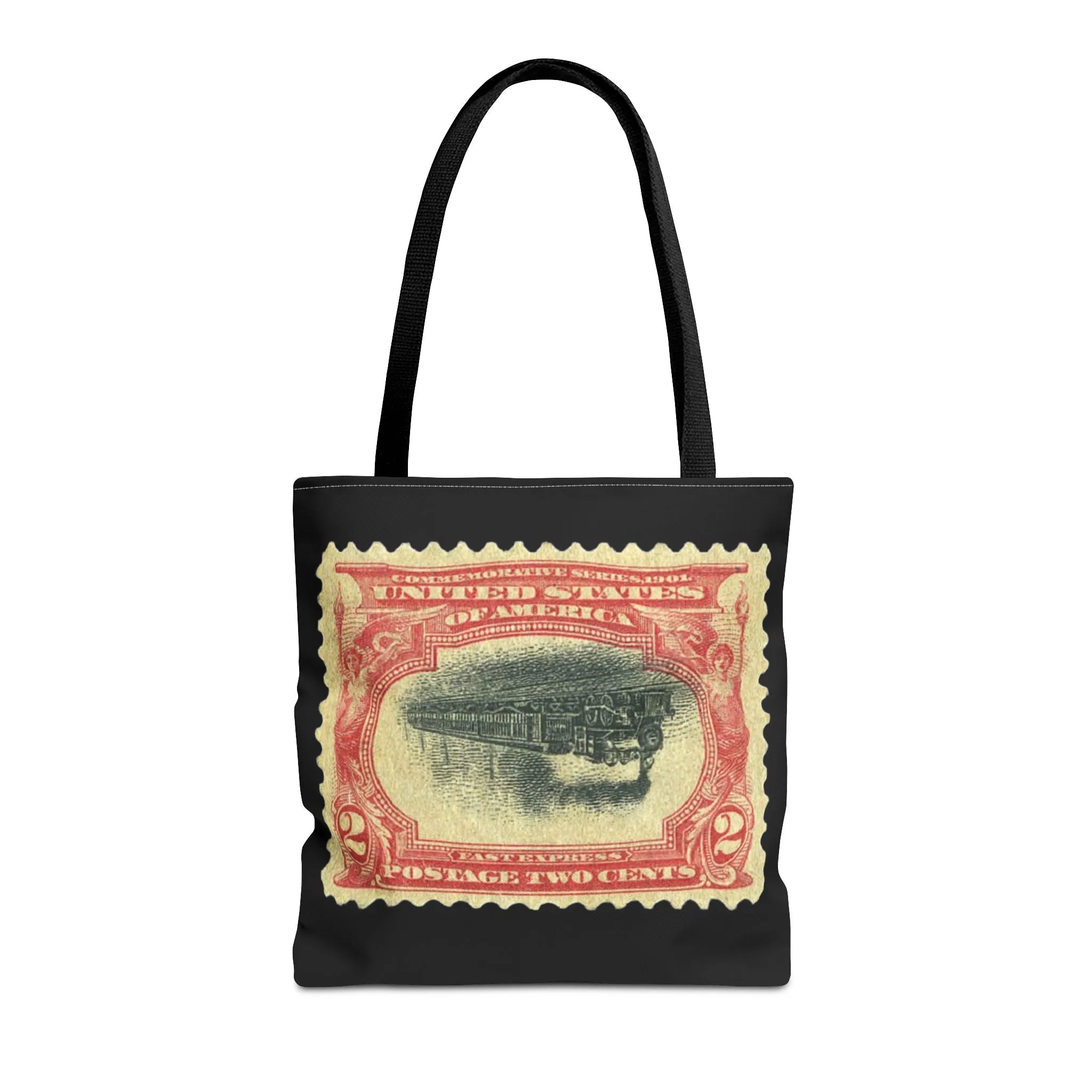 1901 2¢ PAN-AMERICAN EXPO TRAIN STAMP ERROR Tote Bag
