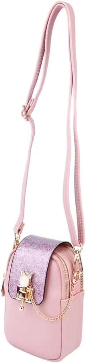 1pc Messenger Phone Bag Mobile Phones Purses Leather Wallet Leather Purse Cross Body Purse Crossbody Bag