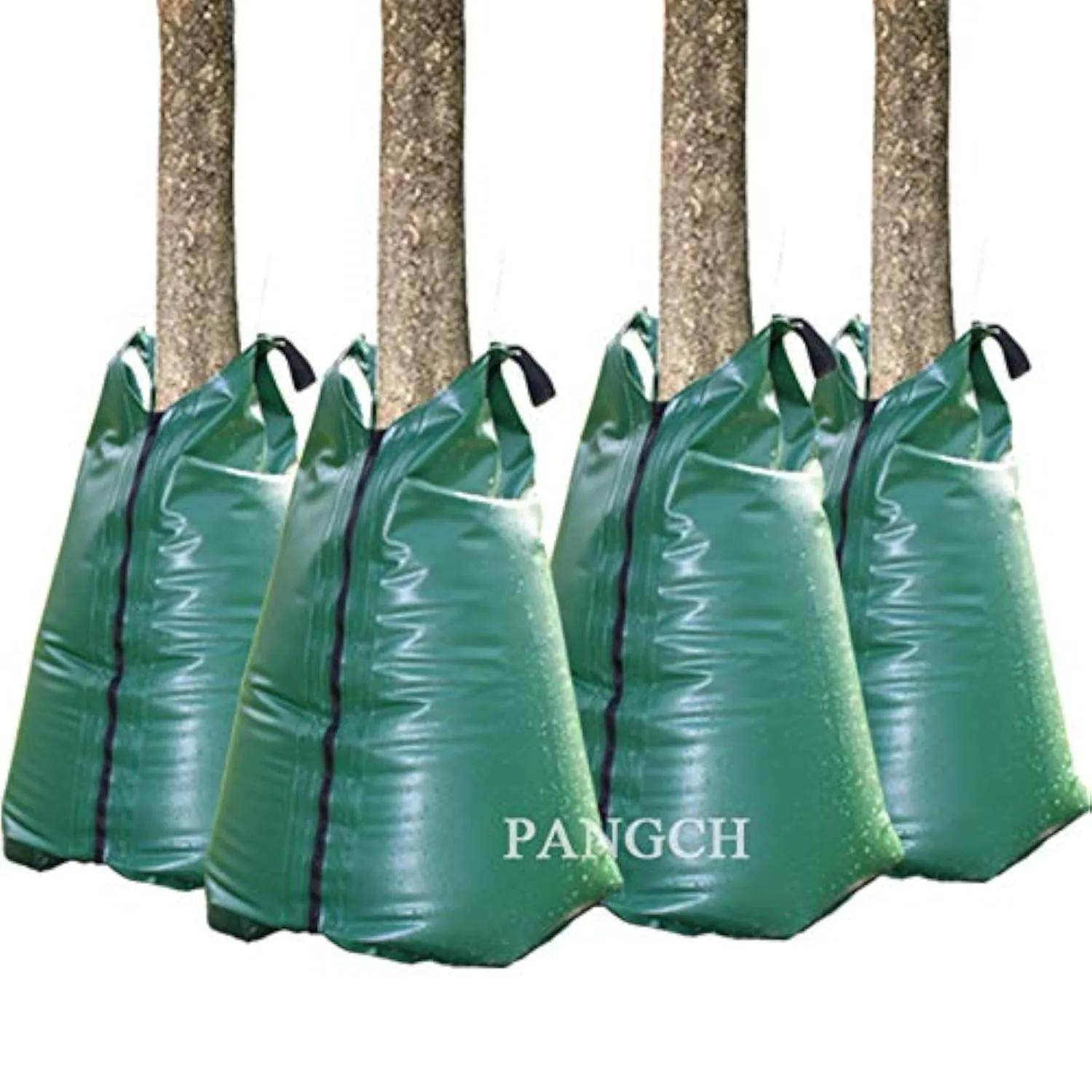 20 Gallon Slow Release Tree Watering Bags - Drip Irrigation for Newly Planted or Established Trees (4 Pack)