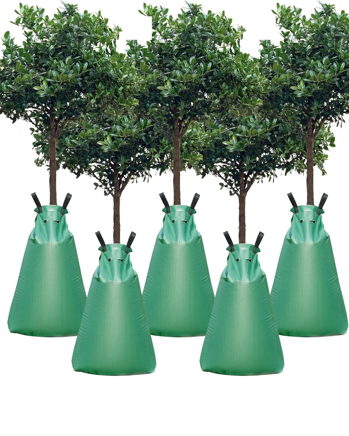 20 Gallon Tree Watering Bag, Tree Watering Bags Slow Release, Portable Tree Bags for Watering, Great for Newly Plants/Garden/Shrubs (5 Packs)