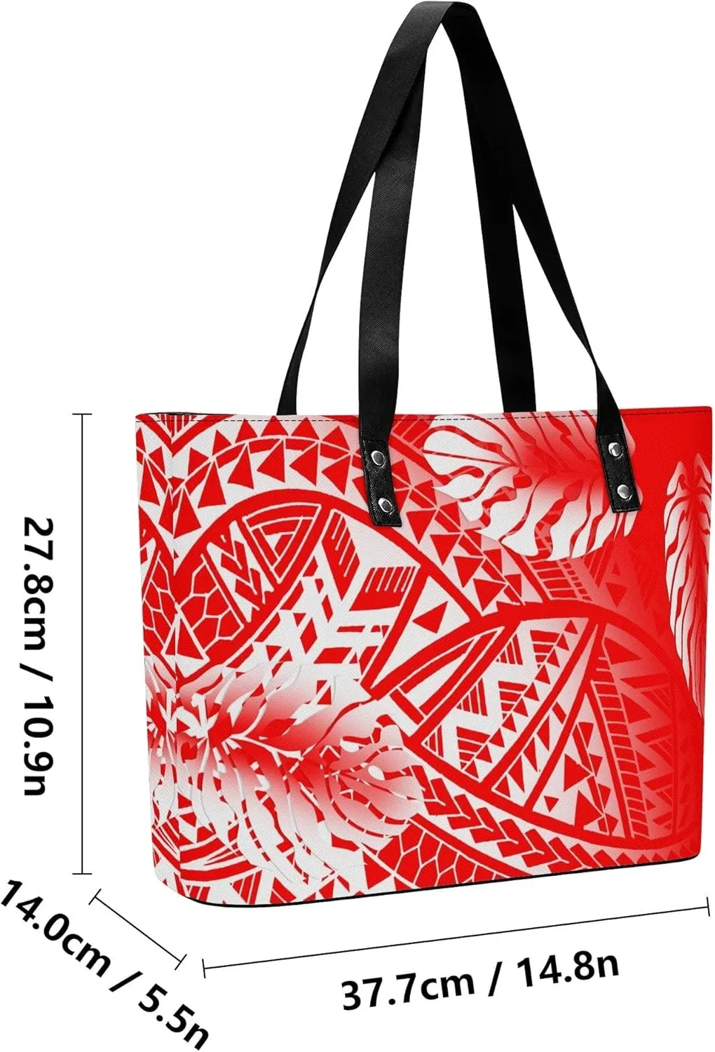 2025 New Polynesian Women'S Handbag And Purse Samoa Hawaii Fiji Islands Art Women'S Bag 2 Piece Set