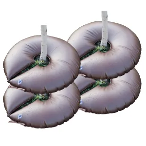 4 PACK-15 Gallon Tree Watering Bag/Ring, Water Saving Tree Bags for Watering, Deep Root Tree Watering Bag Slow Release, Low-Profile Great for Multi-Trunk Newly Planted Small Trees and Shrubs