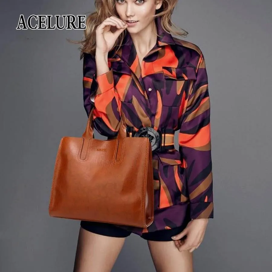 ACELURE™ Women's Leather Casual Tote Bag