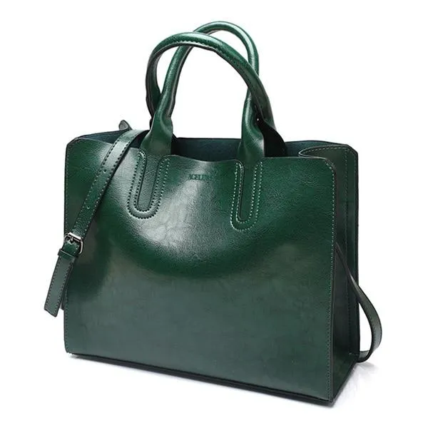 ACELURE™ Women's Leather Casual Tote Bag