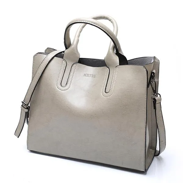 ACELURE™ Women's Leather Casual Tote Bag
