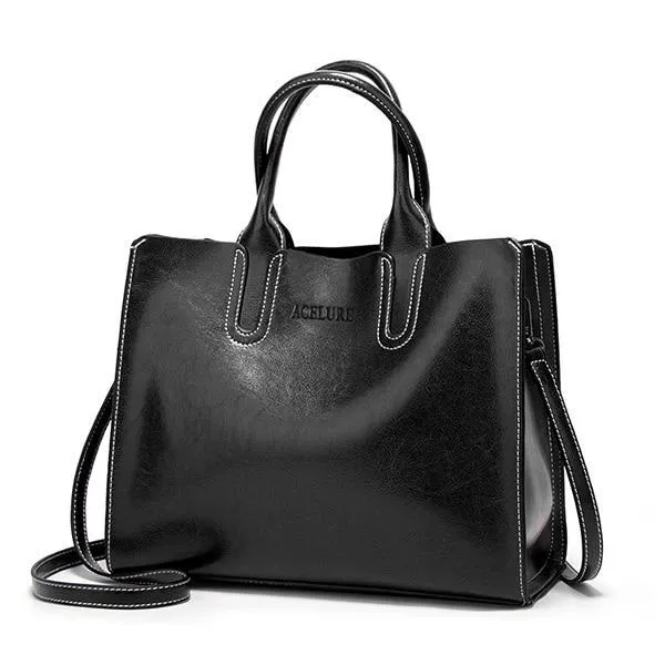 ACELURE™ Women's Leather Casual Tote Bag