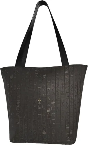 African National Patterns Print Shoulder Tote Bag Women'S Large Size Handbag Casual Tote Shopping Bag For Women