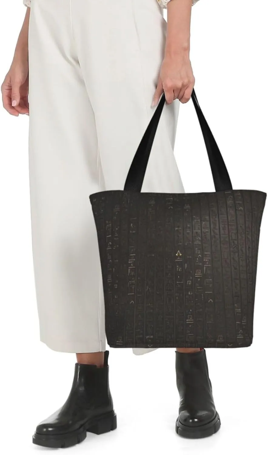 African National Patterns Print Shoulder Tote Bag Women'S Large Size Handbag Casual Tote Shopping Bag For Women