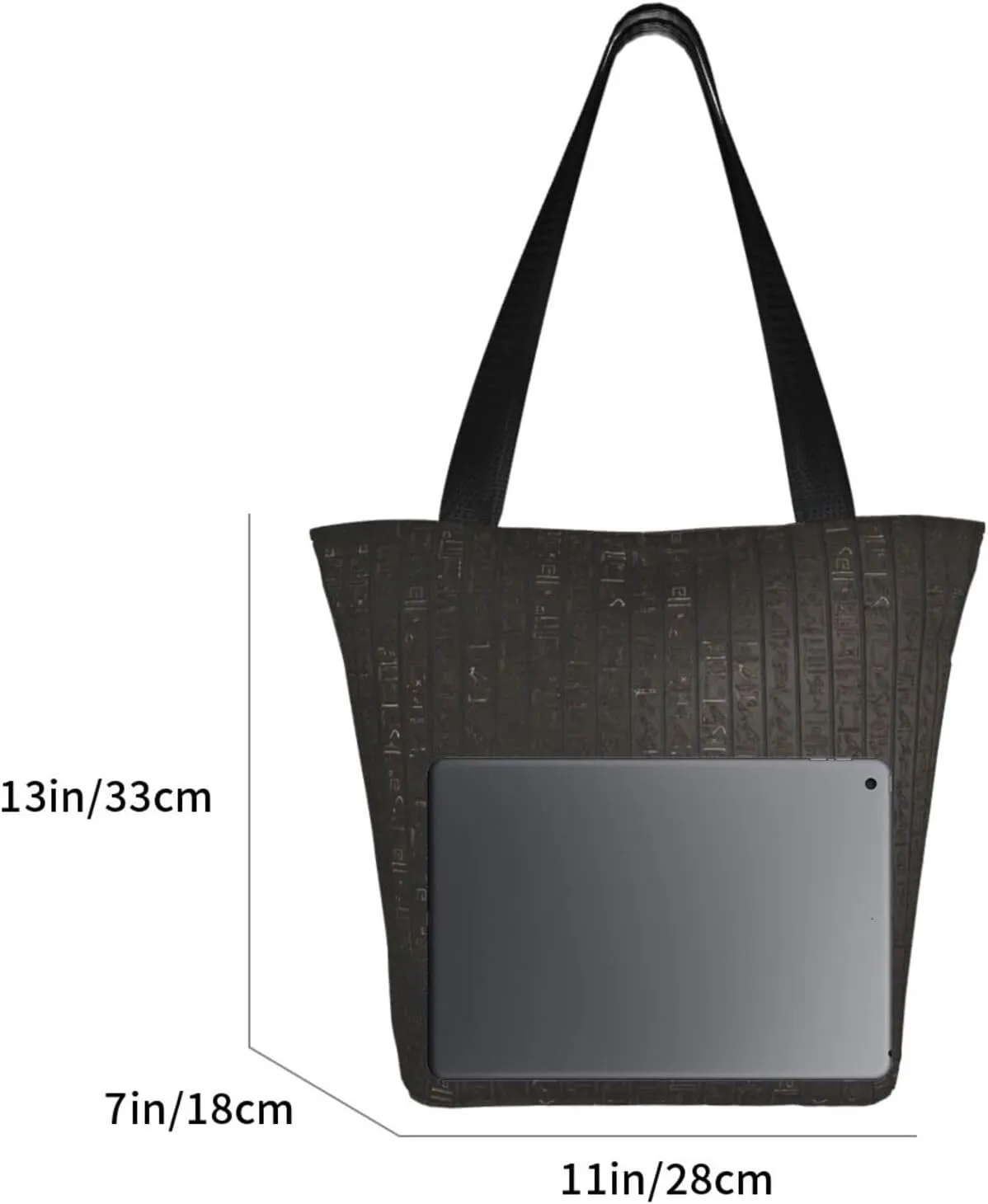 African National Patterns Print Shoulder Tote Bag Women'S Large Size Handbag Casual Tote Shopping Bag For Women