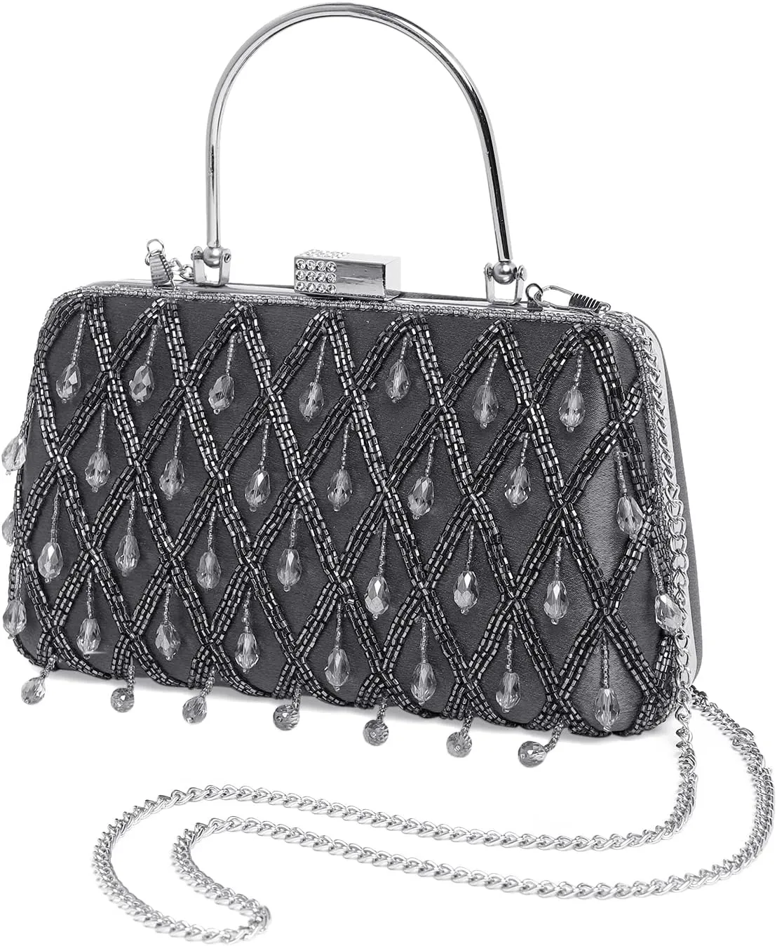 Aheli Clutch Purses Gift for Women Handmade Evening Sling Handbag Stylish Bridal Fashion Bag