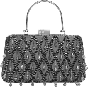 Aheli Clutch Purses Gift for Women Handmade Evening Sling Handbag Stylish Bridal Fashion Bag