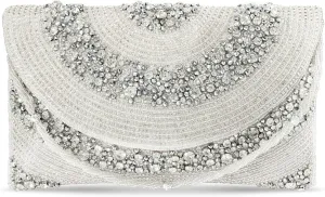 Aheli Clutch Purses Gift for Women Wedding Handmade Evening Handbags Party Bridal Clutch