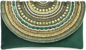 Aheli Indian Clutch Purses Gift for Women Wedding Handmade Evening Bridal Handbags Party