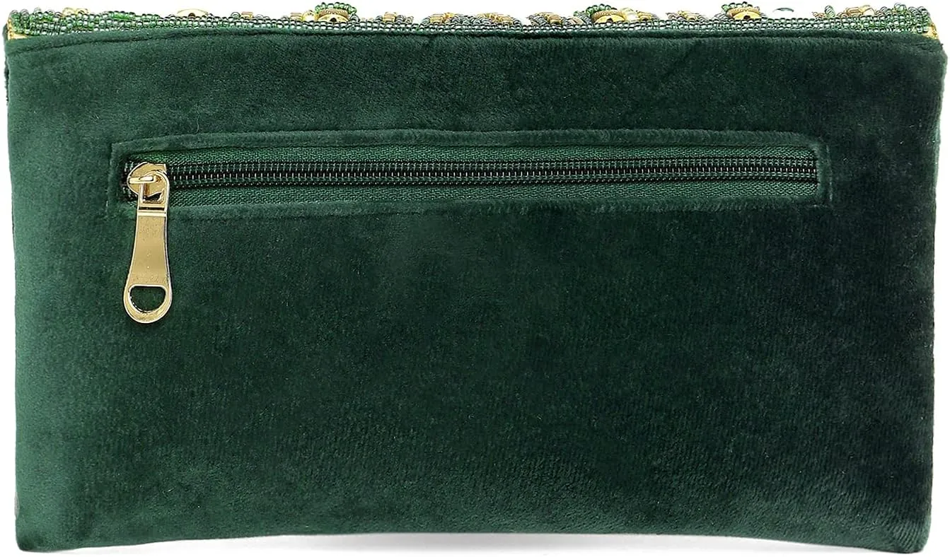 Aheli Indian Clutch Purses Gift for Women Wedding Handmade Evening Bridal Handbags Party