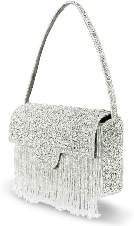 Aheli Indian Potli Bags Gift for Women Evening Bag Clutch Ethnic Bride Purse with Drawstring