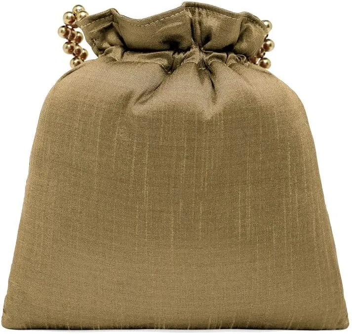 Aheli Potli Purses Gift for Women Handmade Evening Handbag Stylish Bridal Fashion Wristlet