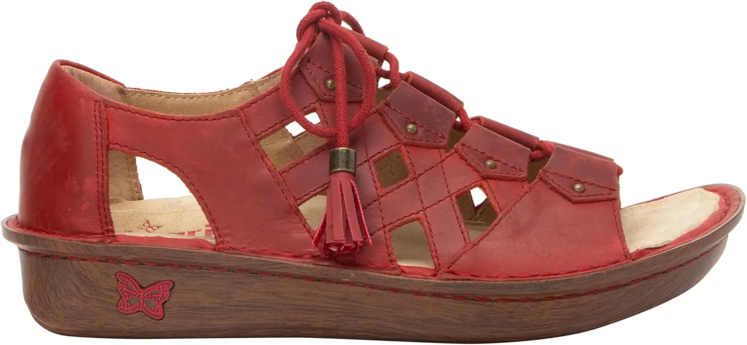 Alegria Women's Valerie Leather Sandal