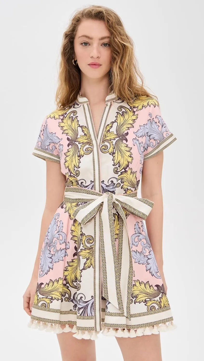 alice   olivia Women's Lucy Mini Shirt Dress