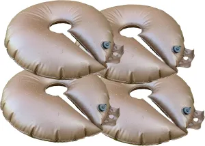 All New Extra Large 20 Gallon Tree Watering Ring/Bag(4 Packs),Deep Root&Slow Release&Automatic Drip Irrigation Watering System, Low-Profile Great for Multi-Trunk Newly Planted Small Trees and Shrubs