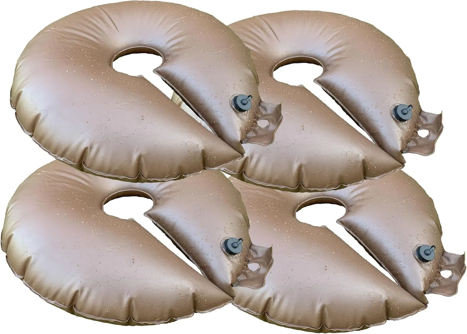 All New Extra Large 20 Gallon Tree Watering Ring/Bag(4 Packs),Deep Root&Slow Release&Automatic Drip Irrigation Watering System, Low-Profile Great for Multi-Trunk Newly Planted Small Trees and Shrubs