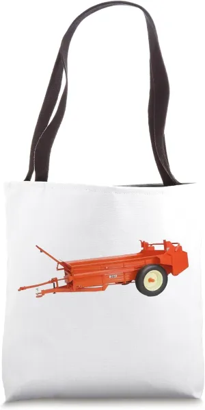 Alliss Chalmers 281 Box Manure Spreader Print Tote Bag