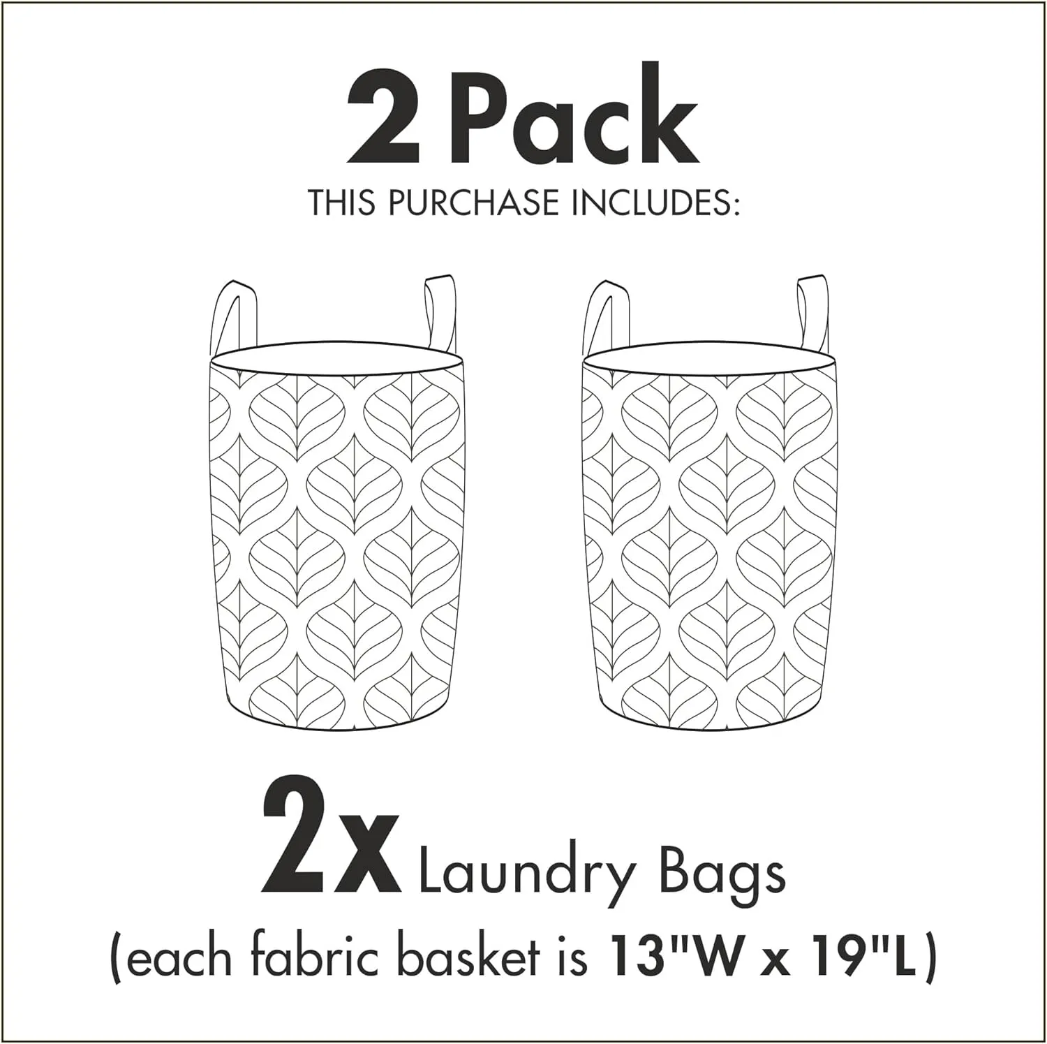 Ambesonne World Map Laundry Bag Pack of 2, Pattern Vintage Globe Atlas Theme Airship Knots Ribbon Retro Print, Hamper Basket with Handles Drawstring Closure, 13" x 19", Beige