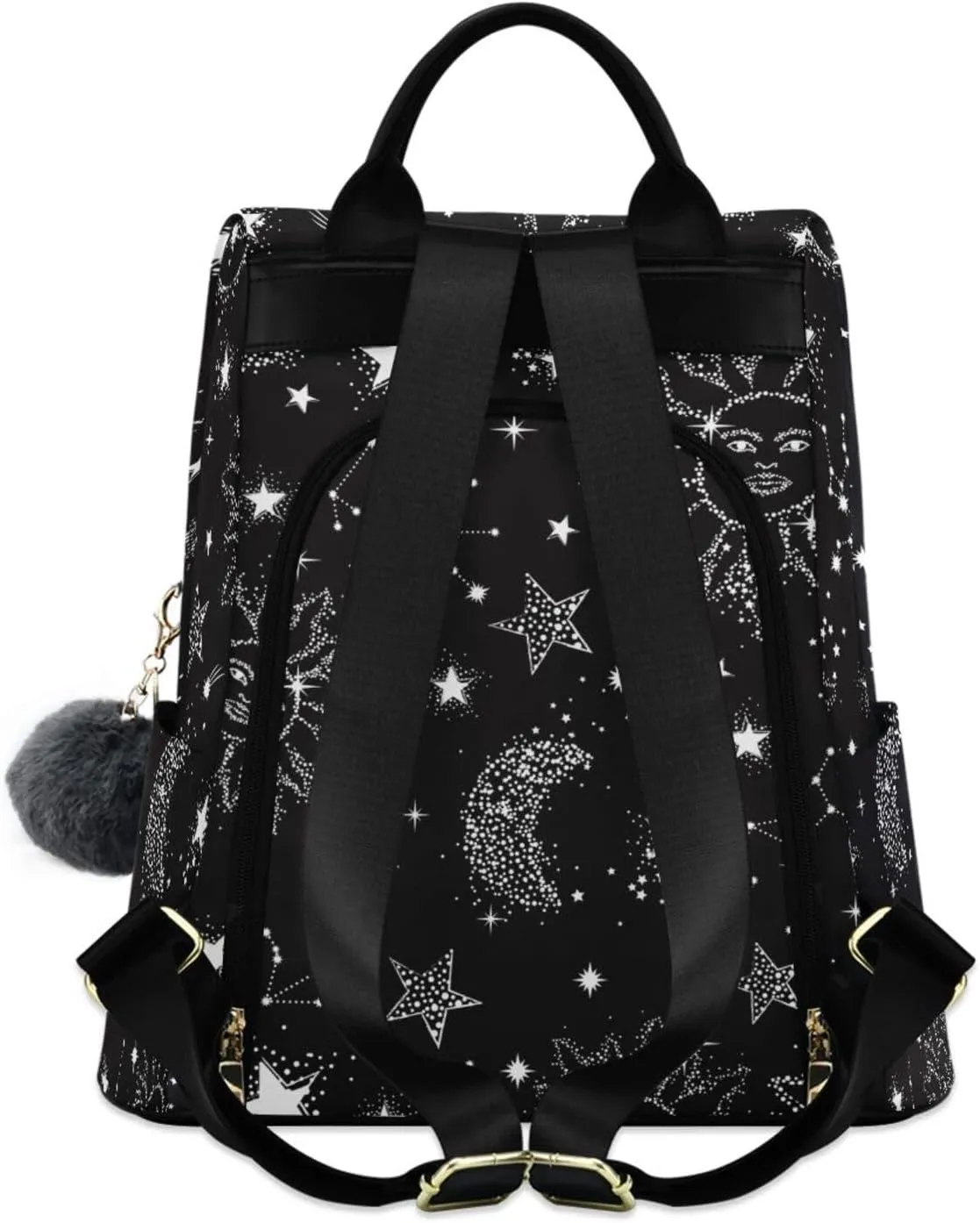 Anti-theft Backpack Purse BackPacks Handbags for Women Travel Rucksack Lightweight Shoulder Bags Starry Sky Pattern 14
