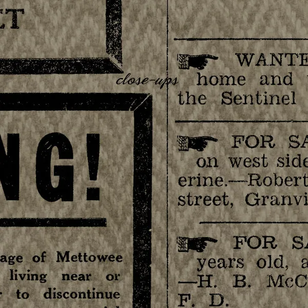 Antique Newspaper Brushes, Volume 01 (Brush and PNG)