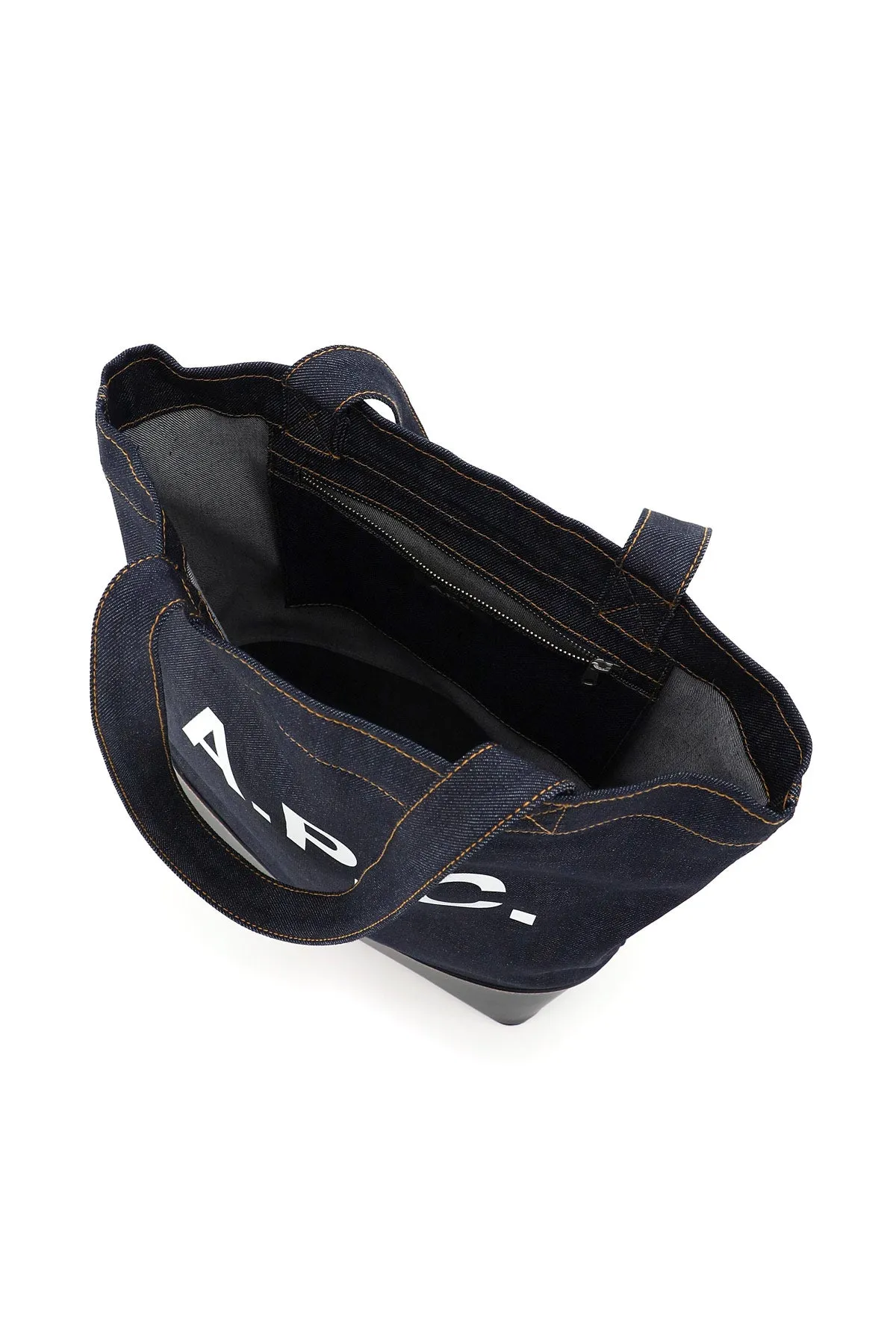 A.p.c. axel denim tote bag