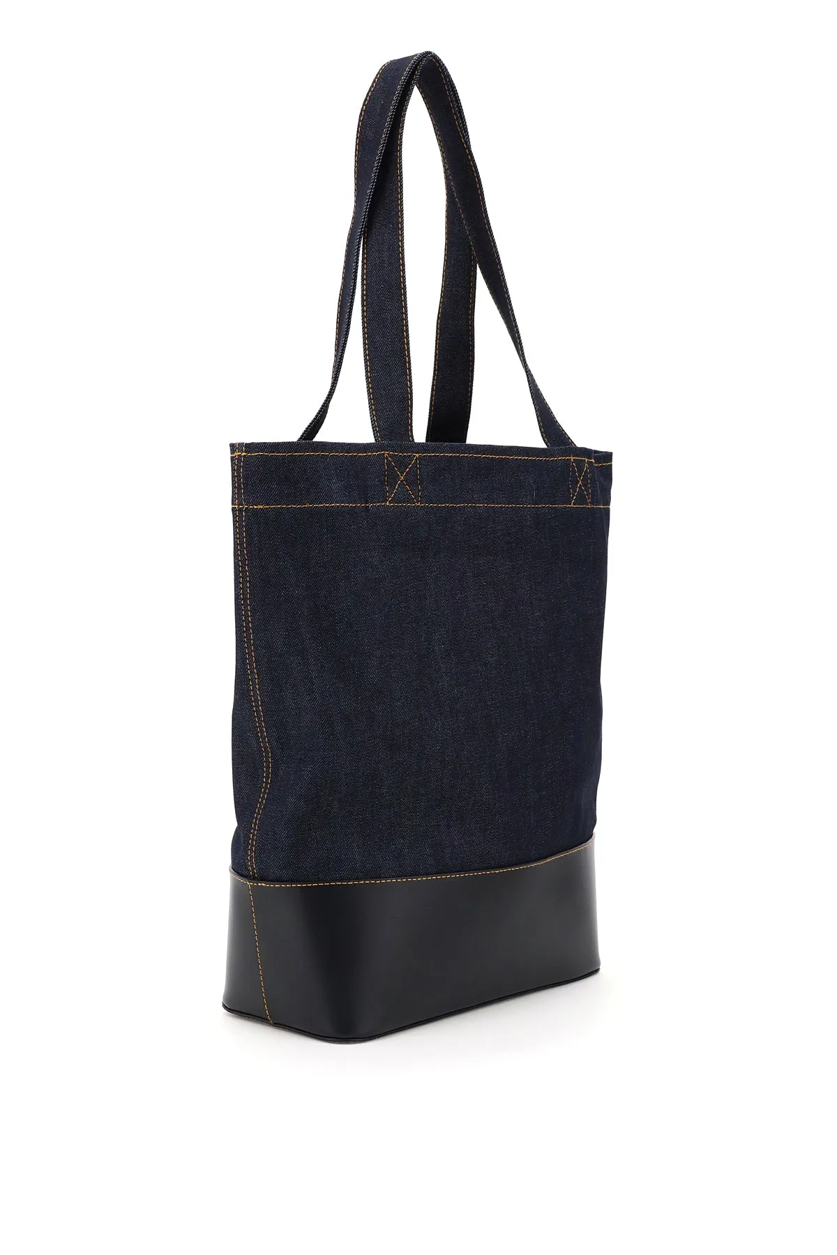 A.p.c. axel denim tote bag