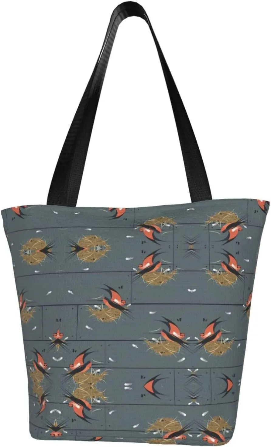 Art Guitar Pattern Print Shoulder Tote Bag Women'S Large Size Handbag Casual Tote Shopping Bag For Women