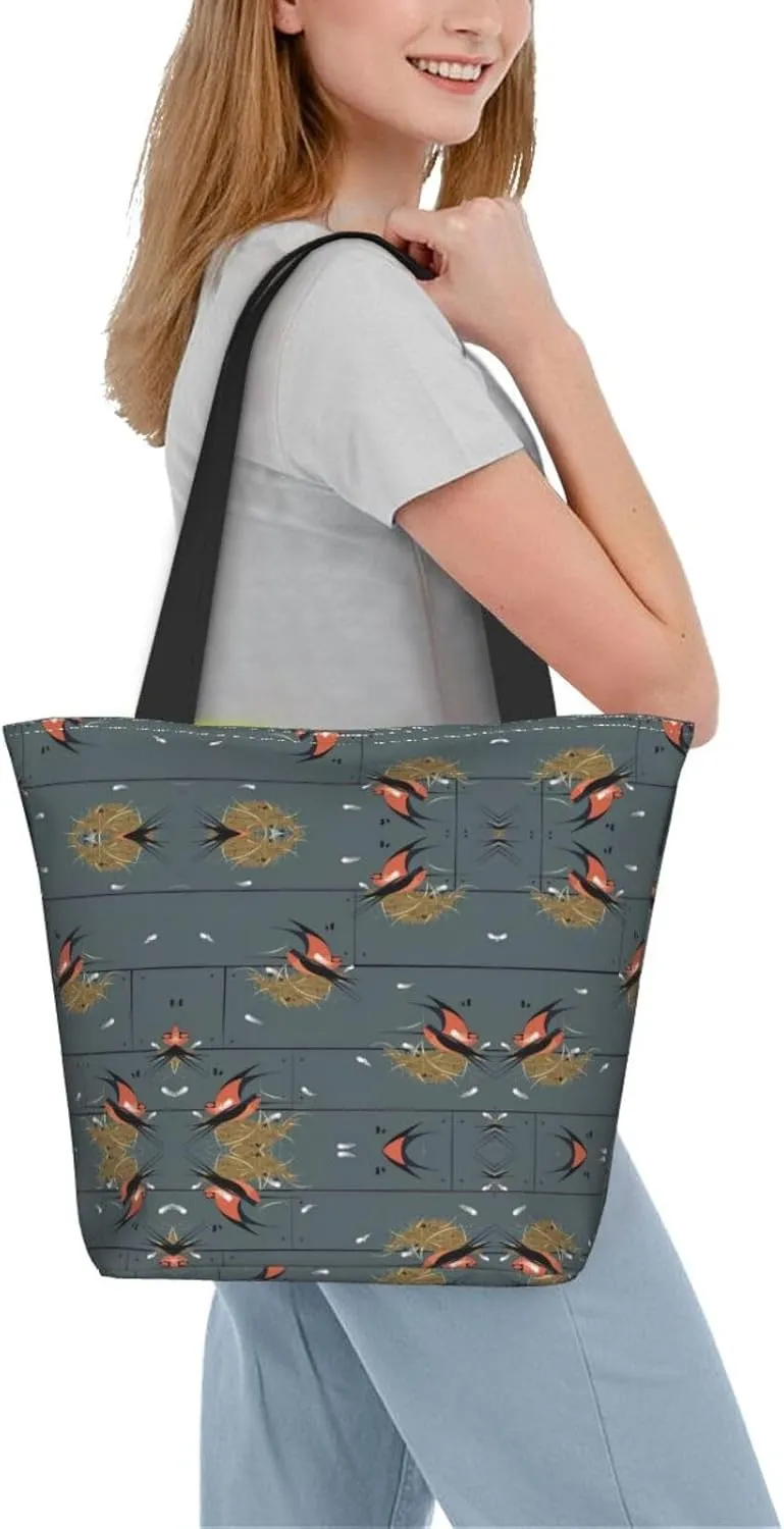 Art Guitar Pattern Print Shoulder Tote Bag Women'S Large Size Handbag Casual Tote Shopping Bag For Women
