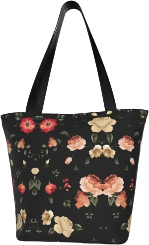 Art Guitar Pattern Print Shoulder Tote Bag Women'S Large Size Handbag Casual Tote Shopping Bag For Women