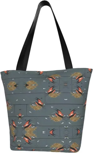 Art Guitar Pattern Print Shoulder Tote Bag Women'S Large Size Handbag Casual Tote Shopping Bag For Women