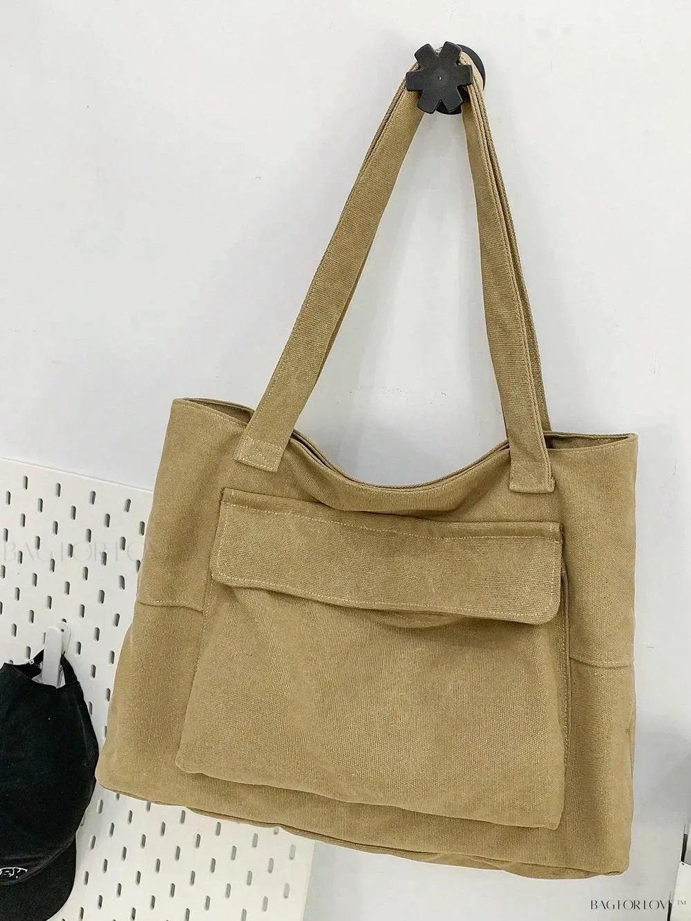 BagForLove - Stylish Solid Color Tote Perfect For Daily Use By Ladies
