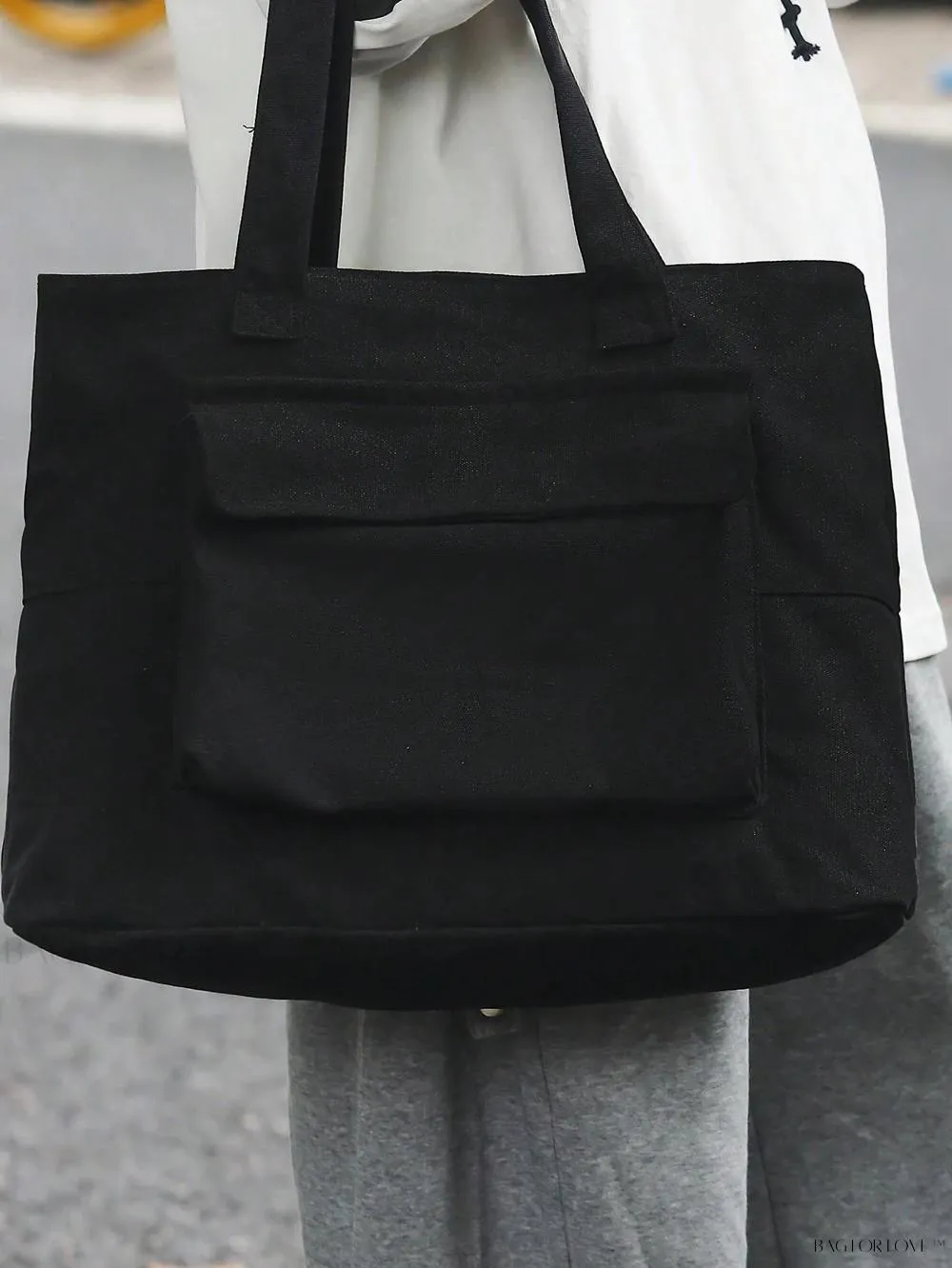 BagForLove - Stylish Solid Color Tote Perfect For Daily Use By Ladies