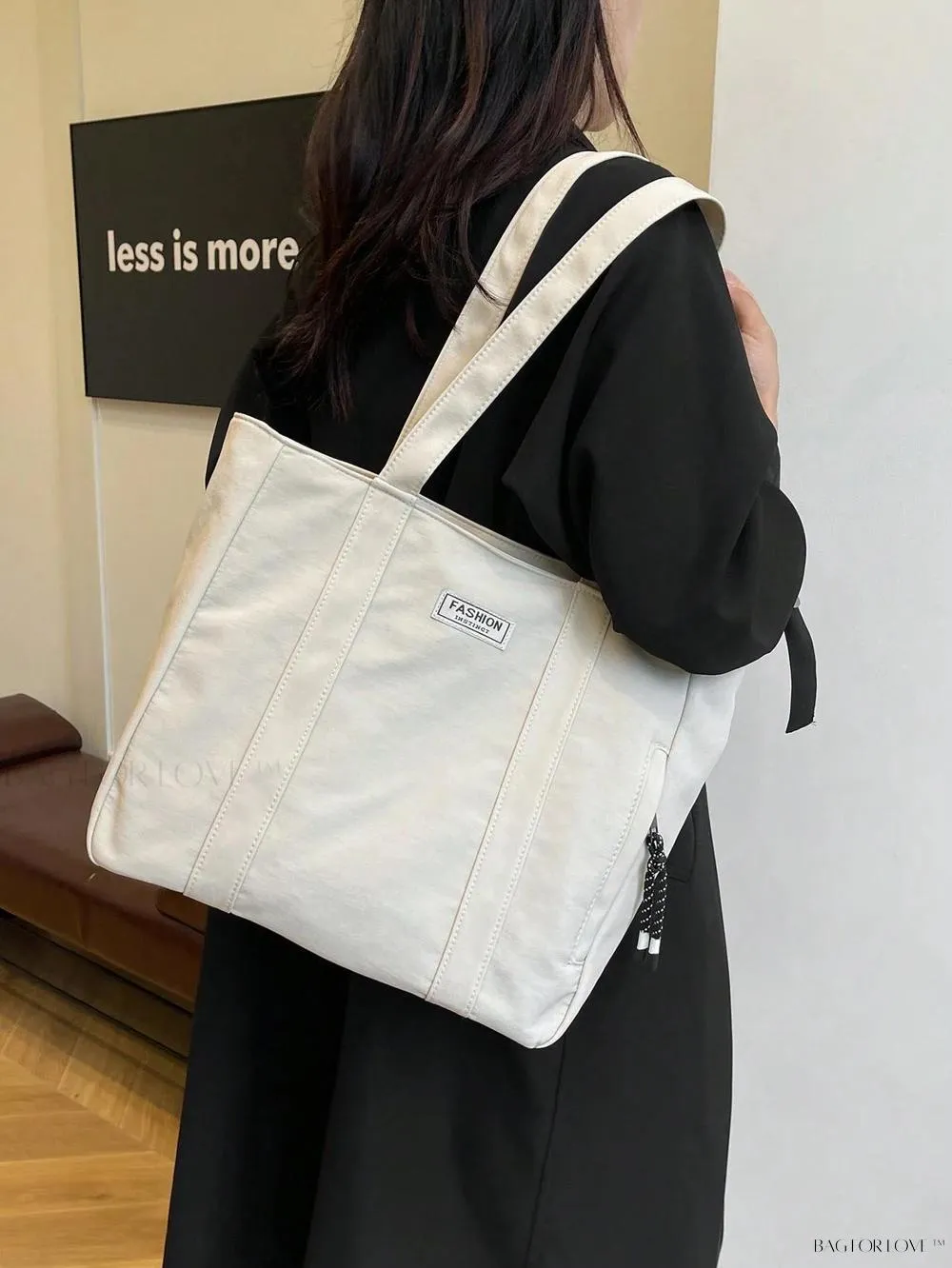 BagForLove - Stylish Solid Color Tote Perfect For Daily Use By Ladies