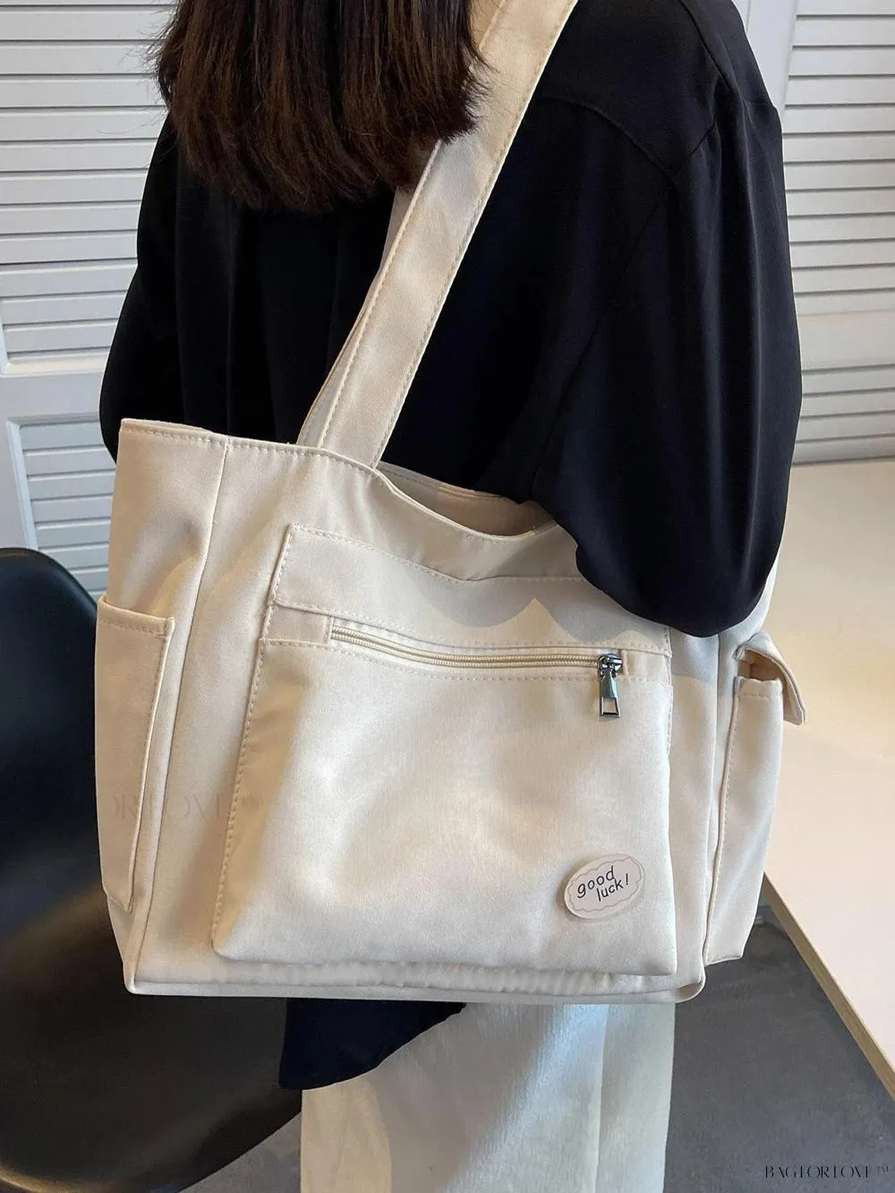 BagForLove - Stylish Solid Color Tote Perfect For Daily Use By Ladies