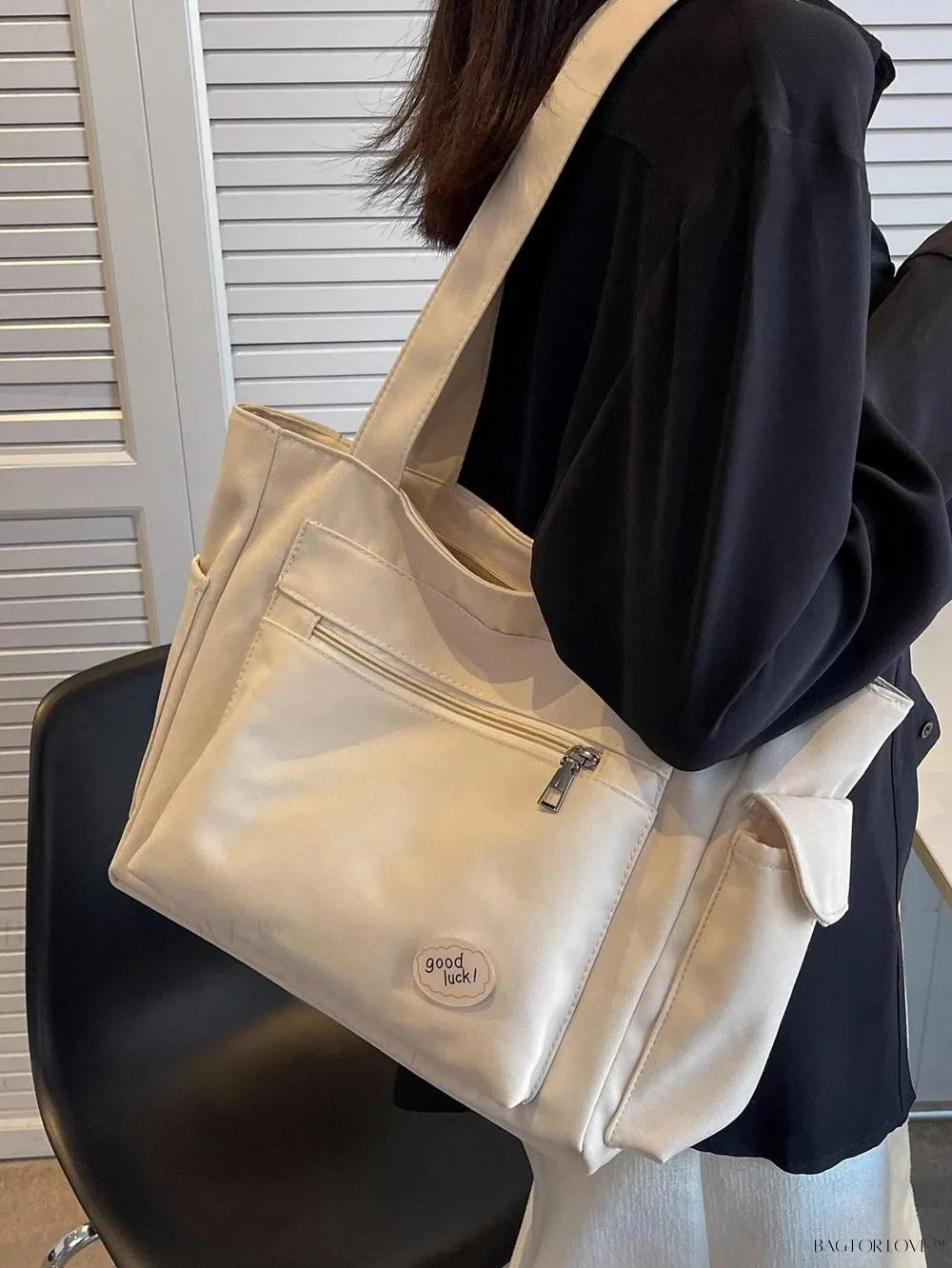 BagForLove - Stylish Solid Color Tote Perfect For Daily Use By Ladies