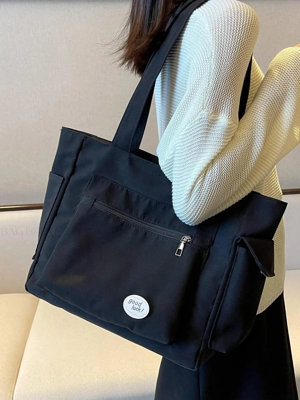 BagForLove - Women's Everyday Tote Featuring a Stylish Emblem