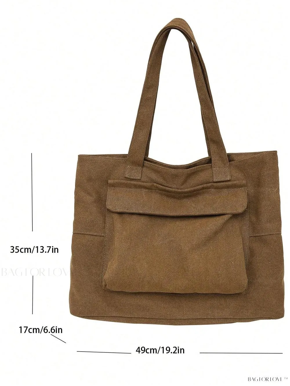BagForLove - Women's Everyday Tote Featuring a Stylish Emblem