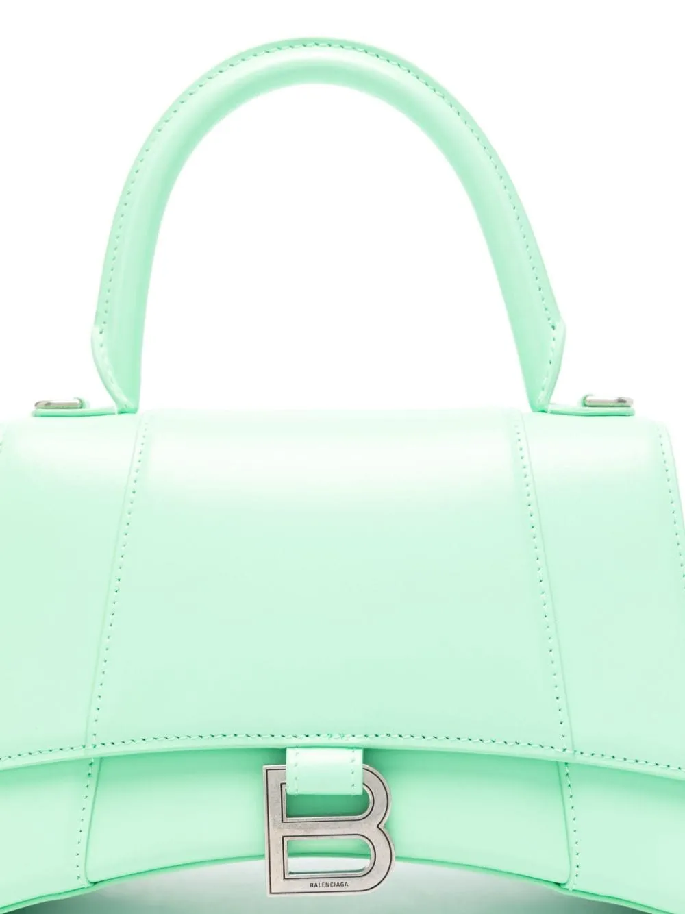 Balenciaga Hourglass Small Leather Handbag