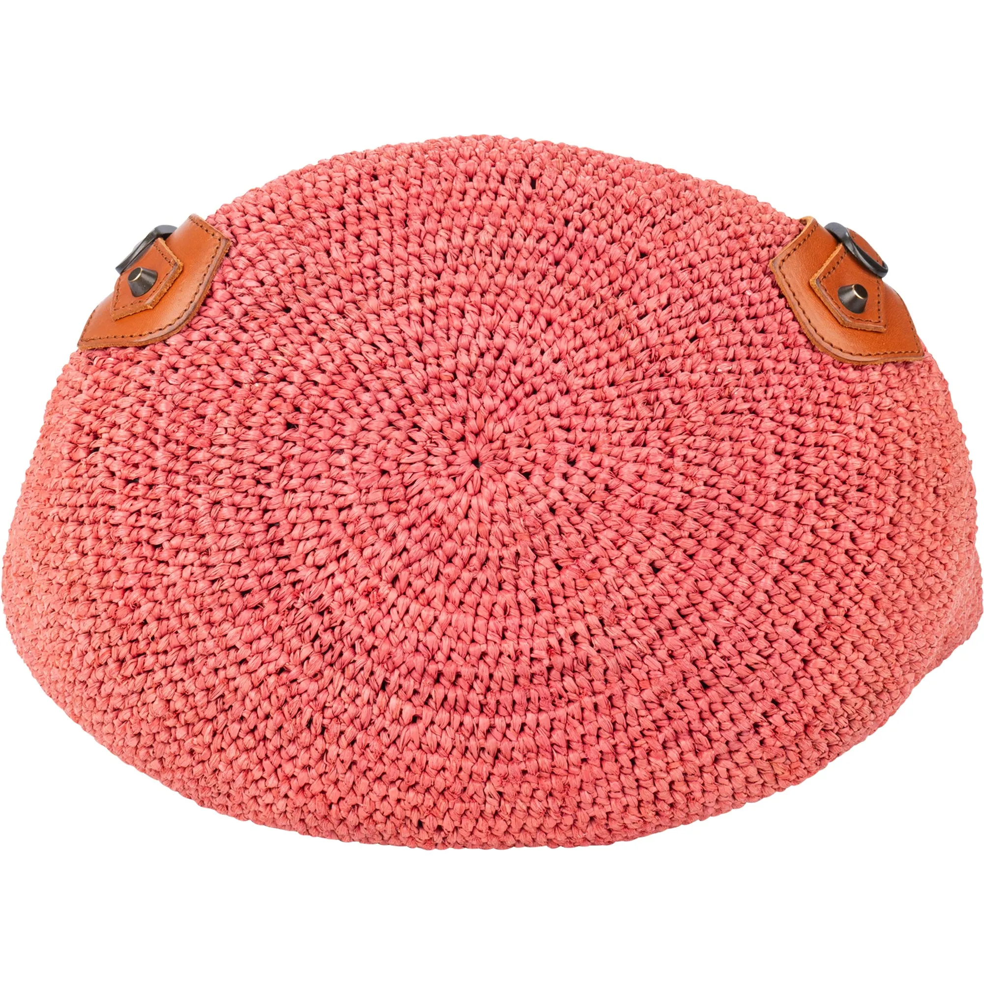 Balenciaga Raffia Panier City Handbag