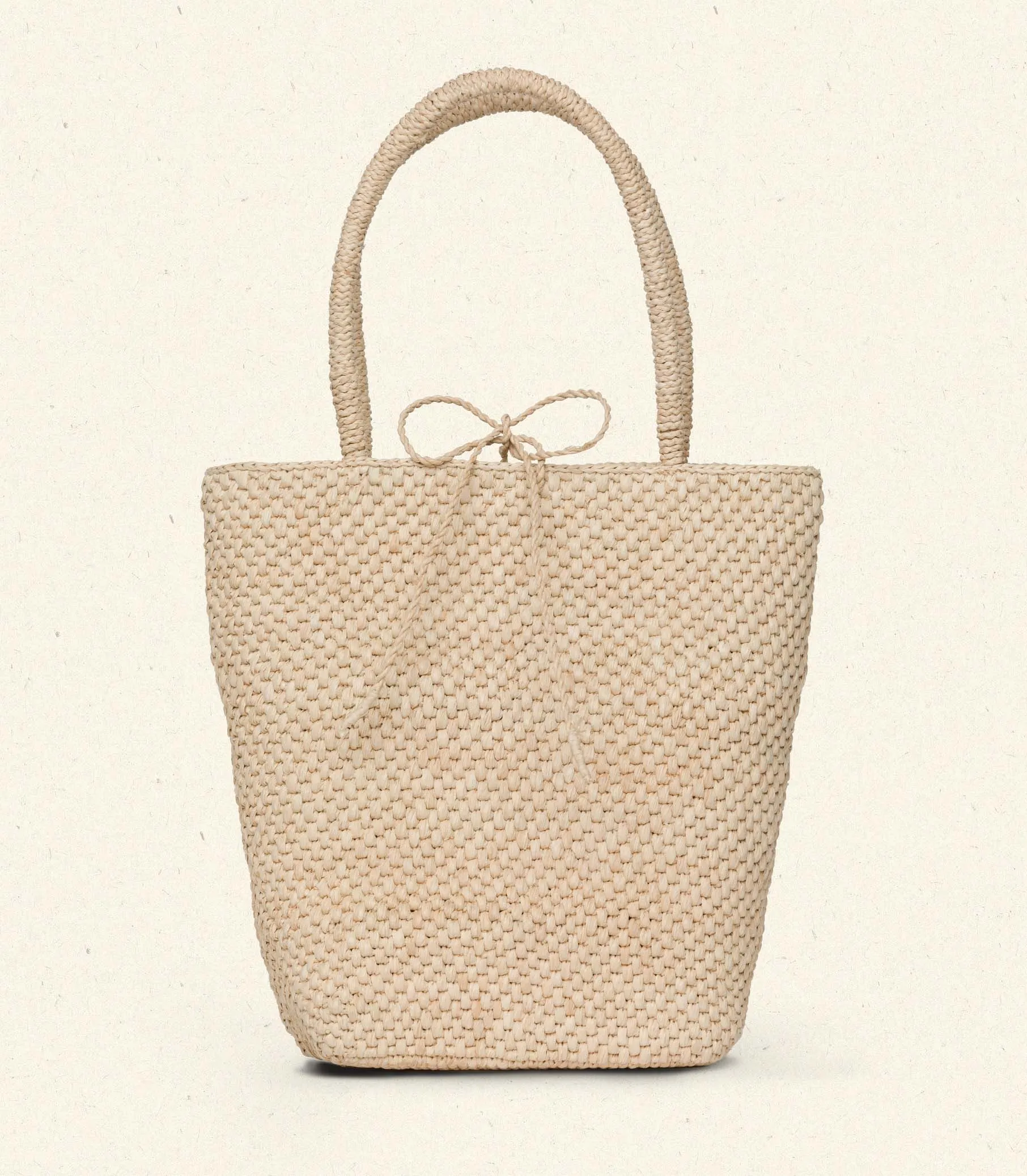 BATEAU BAG -- NATURAL RAFFIA