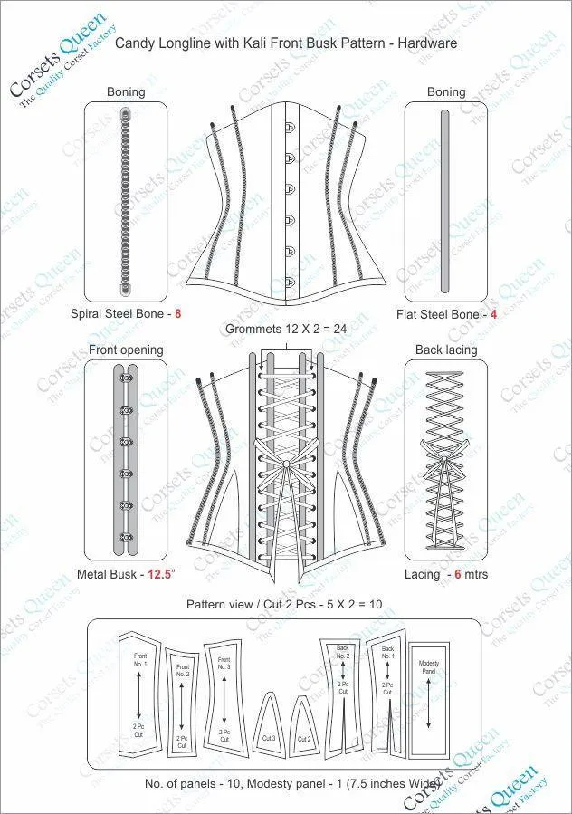 Berenicee Longline Underbust Corset